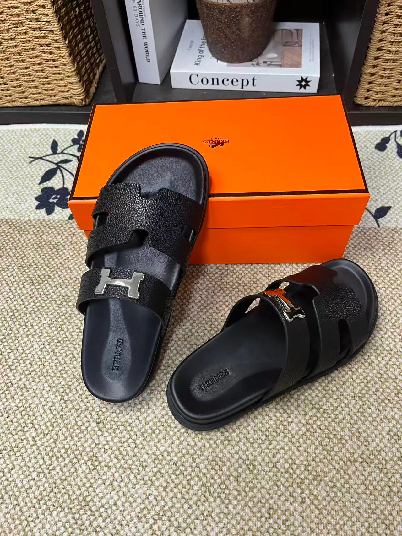 Шлепанцы Женские Hermes 991638