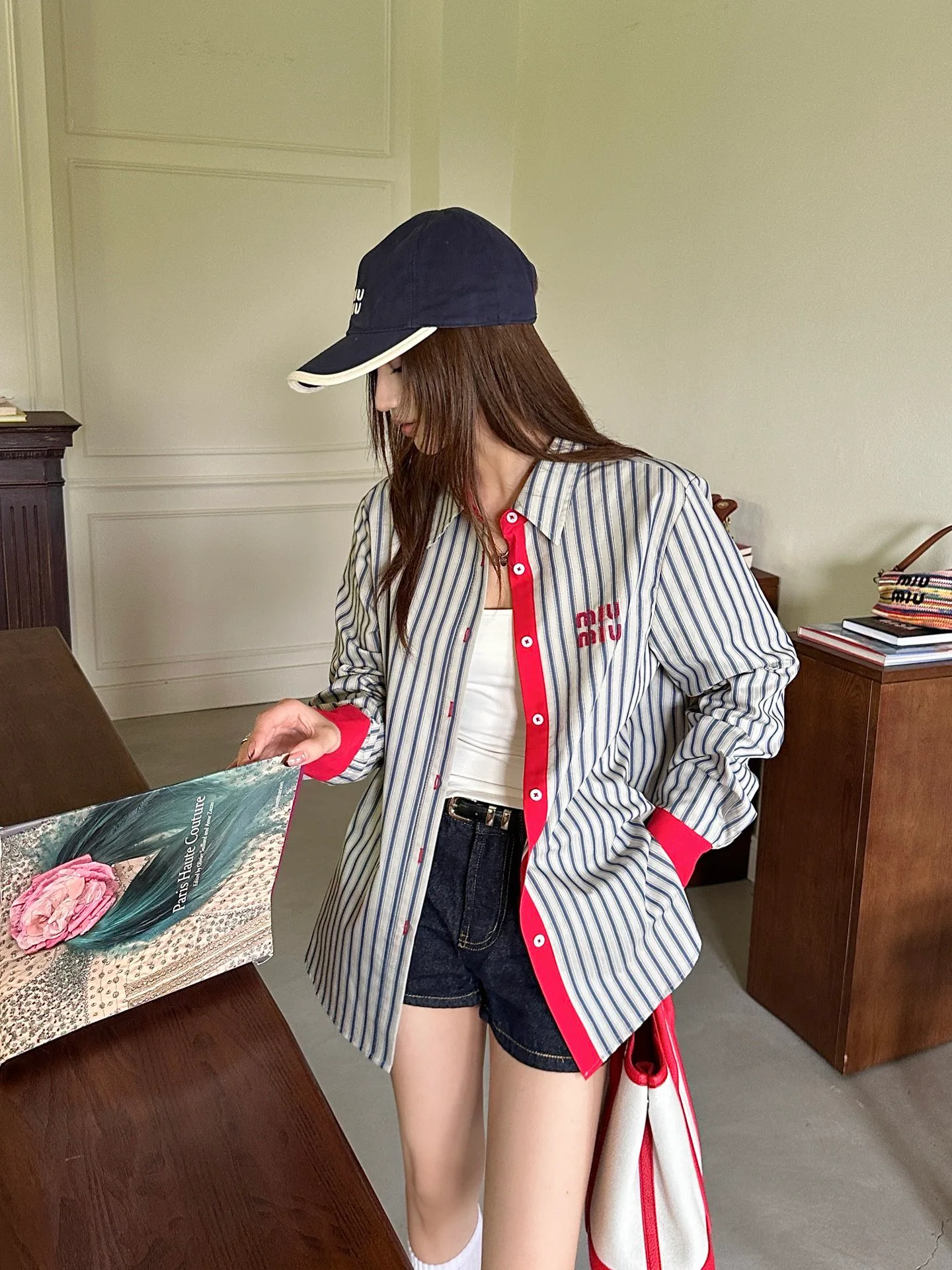 Рубашки Женские Miu Miu 18428986