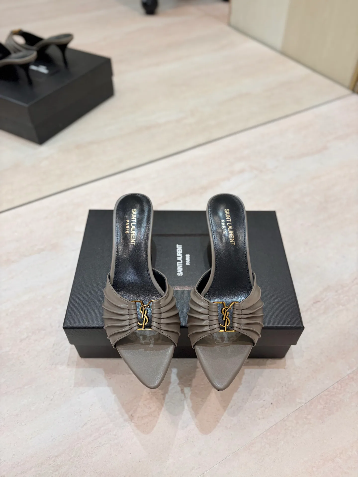 Мюли И Сабо Женские Saint Laurent 17476036