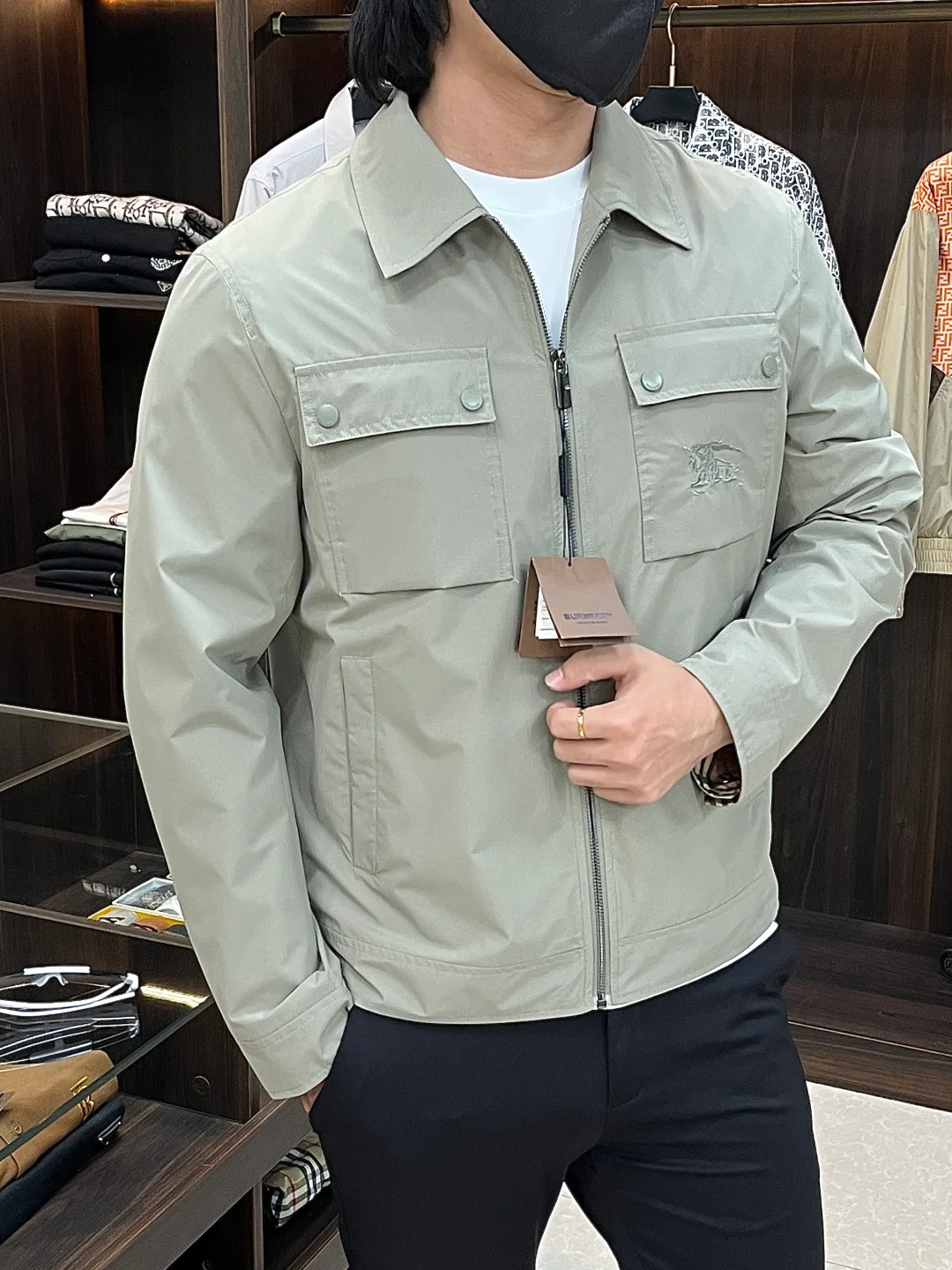 Куртки И Пуховики Мужские Burberry 11000591
