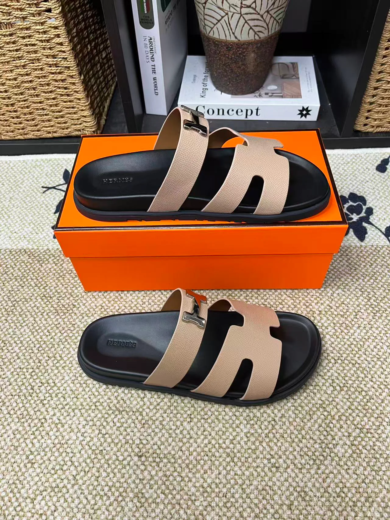 Шлепанцы Женские Hermes 991637