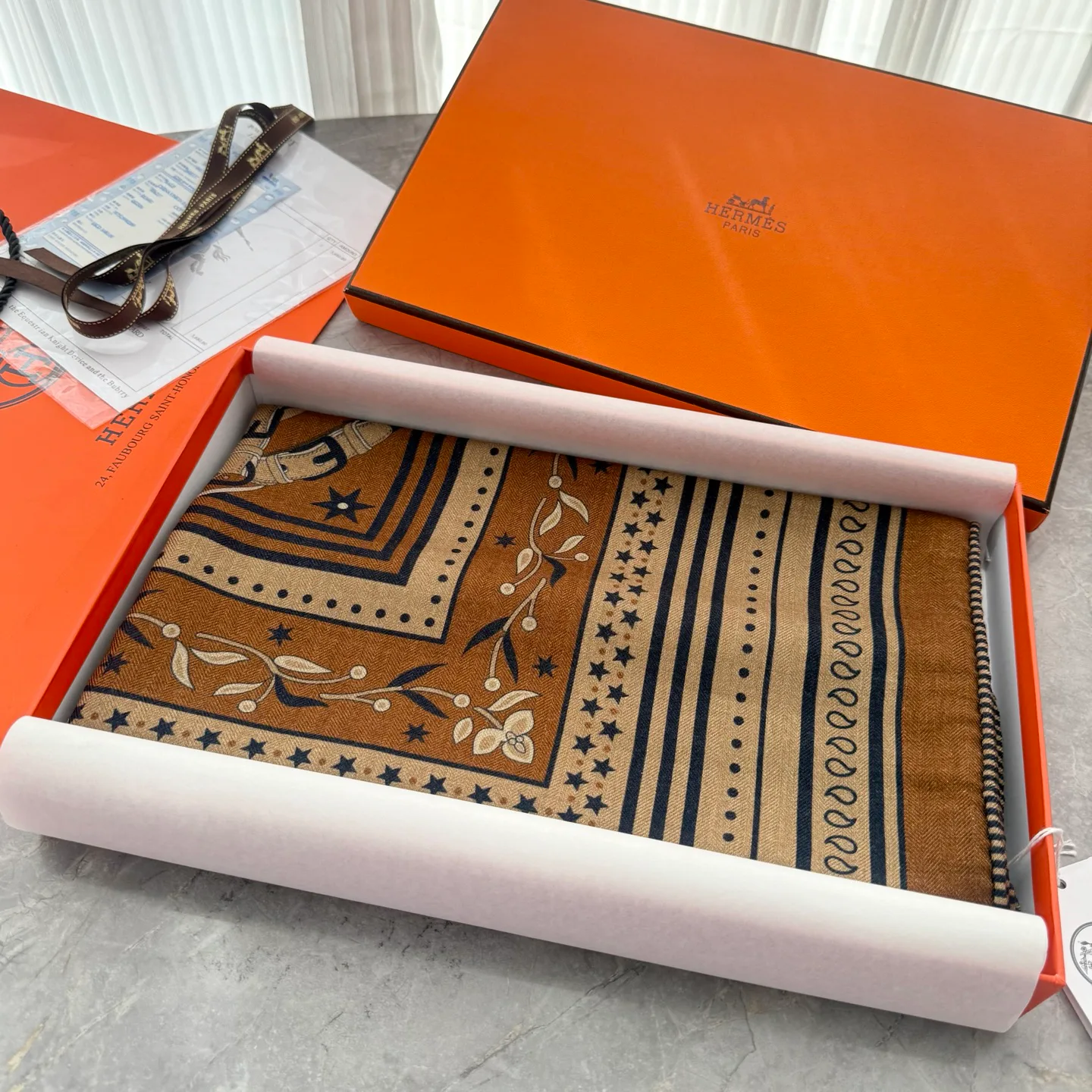 Шарфы Hermes 17323800