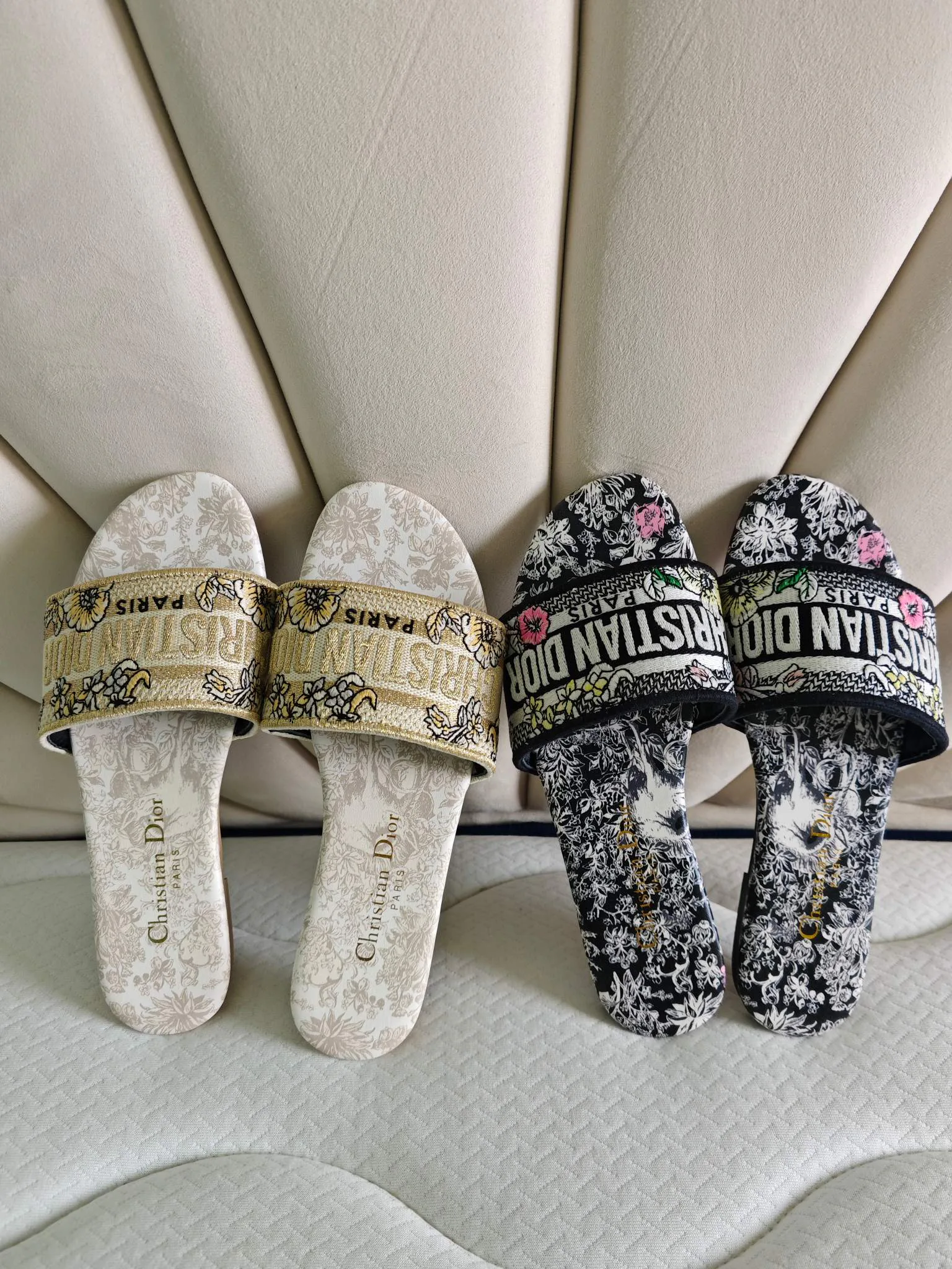 Шлепанцы Женские Christian Dior 20316