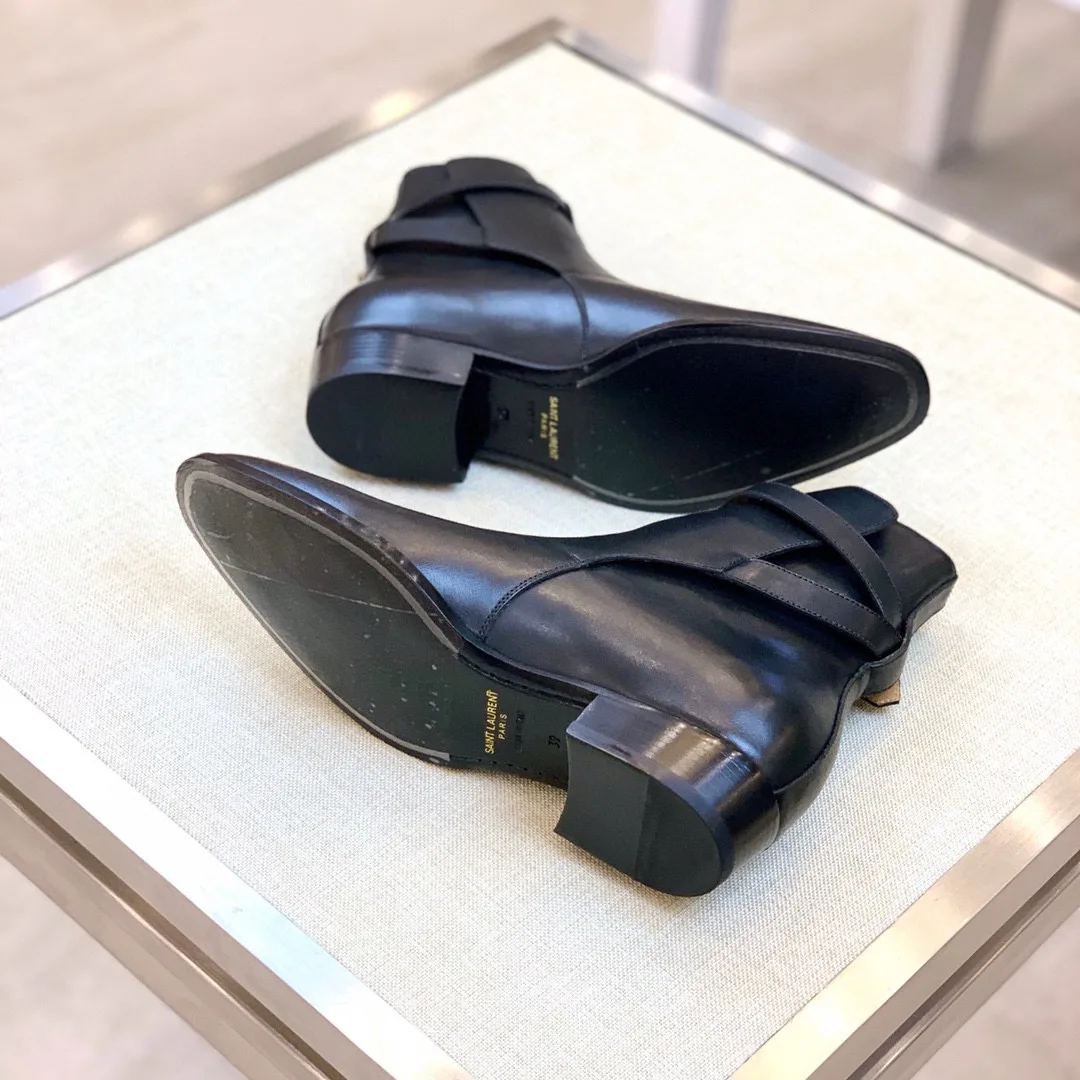 Ботинки Мужские Saint Laurent 351710