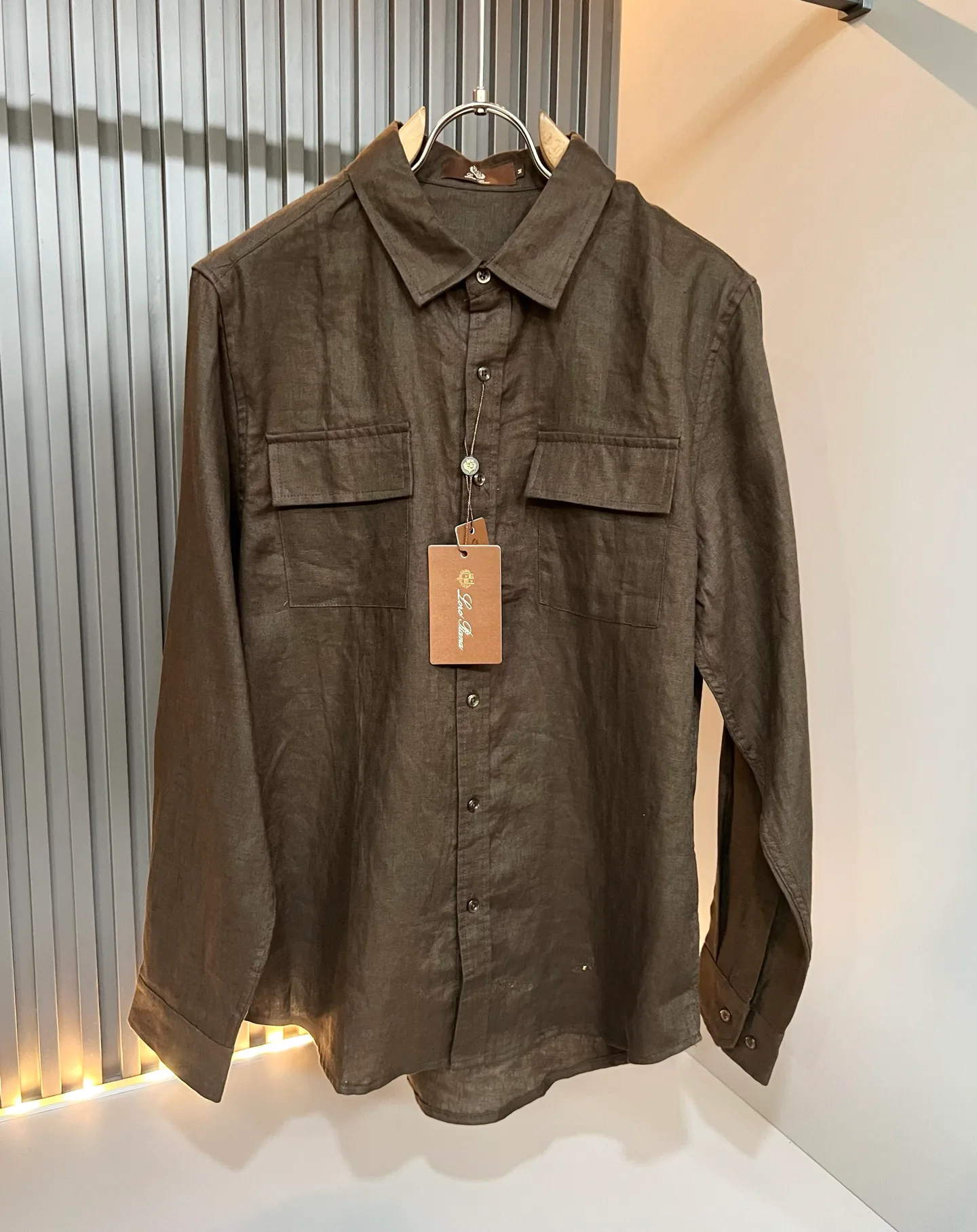 Рубашки Мужские Loro Piana 18395720