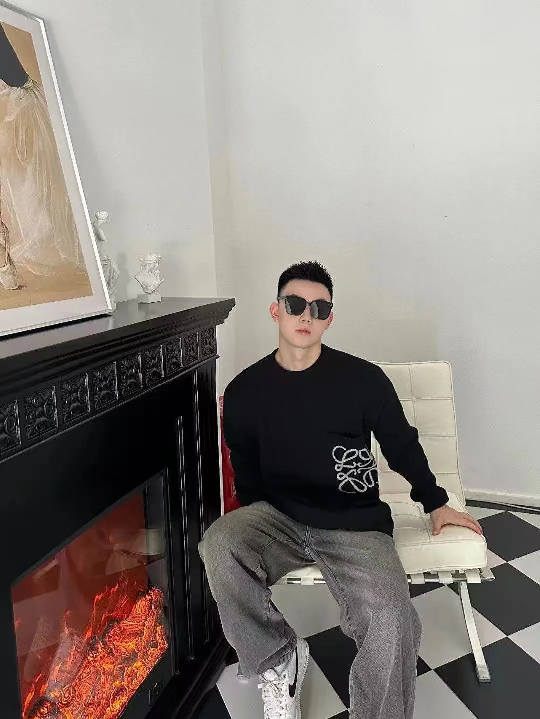 Джемперы И Свитеры Мужские Loewe 844553