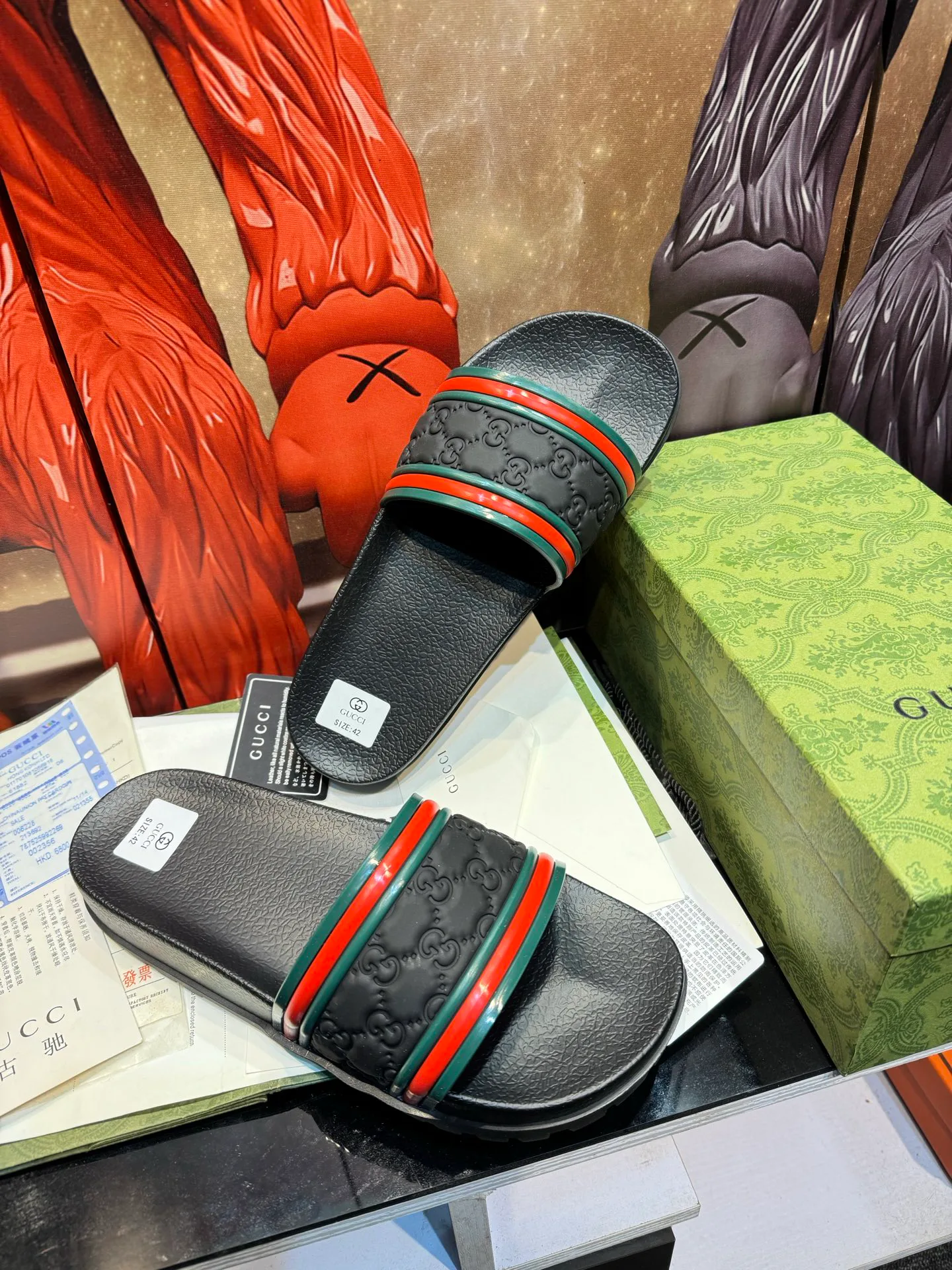 Шлепанцы Женские Gucci 10199422