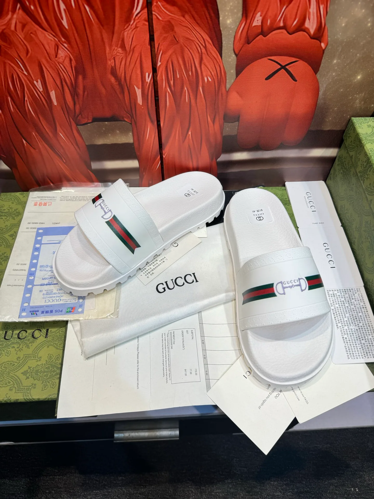 Шлепанцы Женские Gucci 10313907