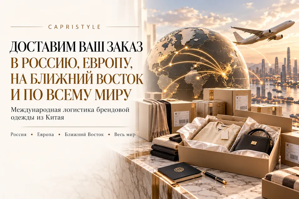 Доставка заказа в любую точку мира
