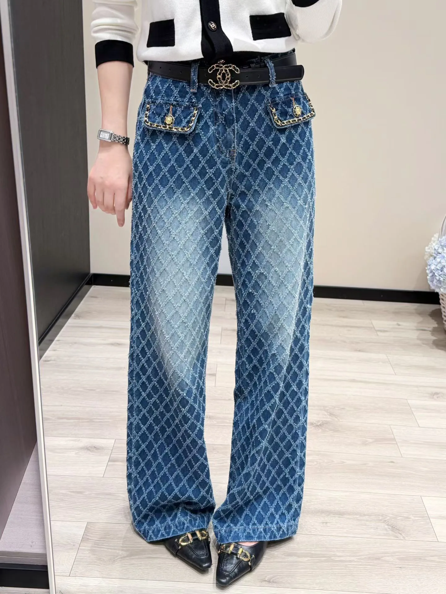 Джинсы Женские Chanel 18428991