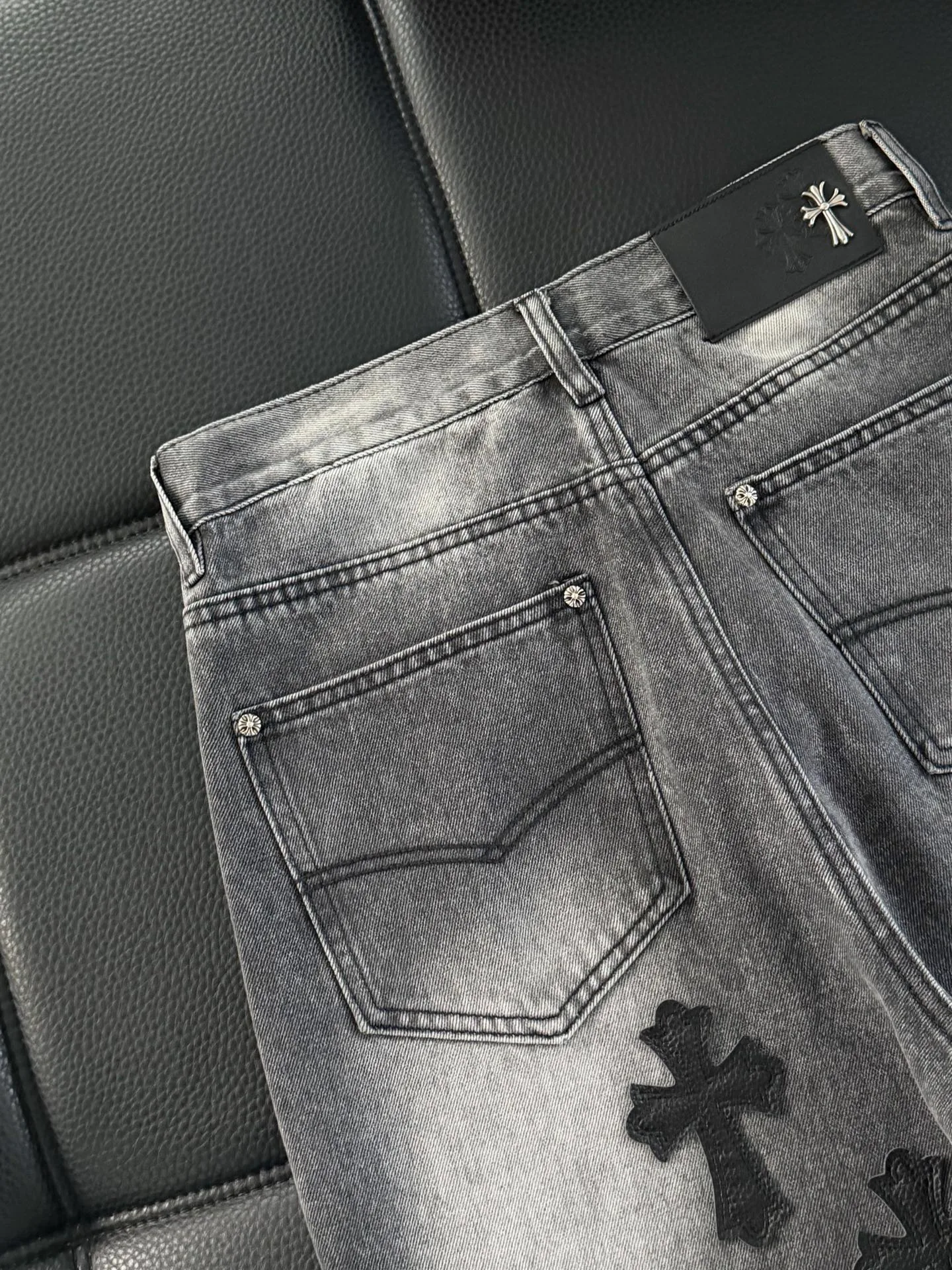Джинсы Женские Chrome Hearts 13432491