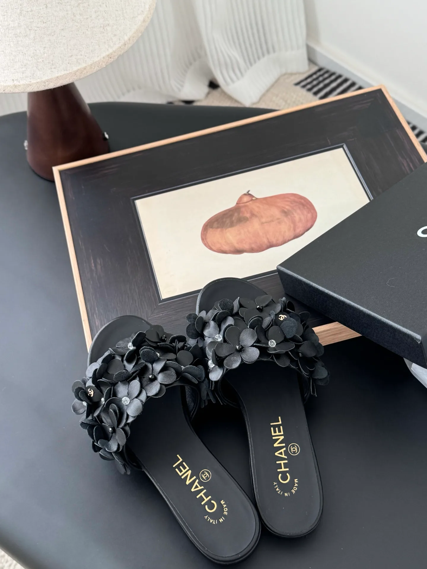 Шлепанцы Женские Chanel 13820