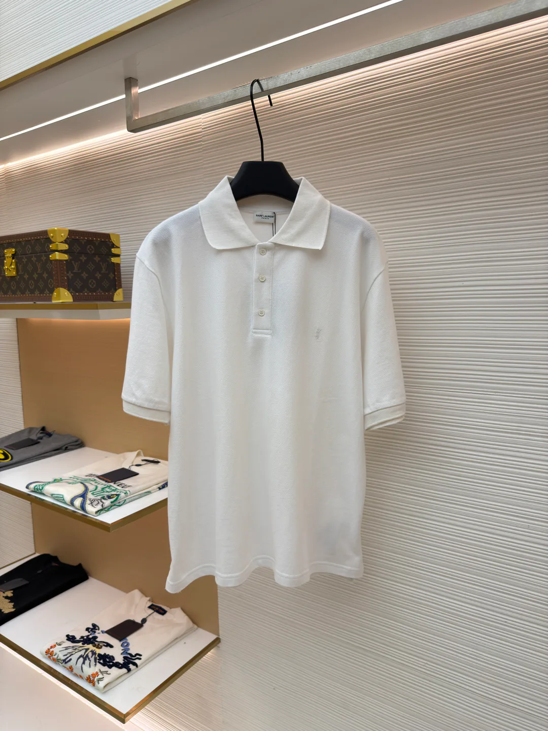 Рубашки Мужские Saint Laurent 5405687