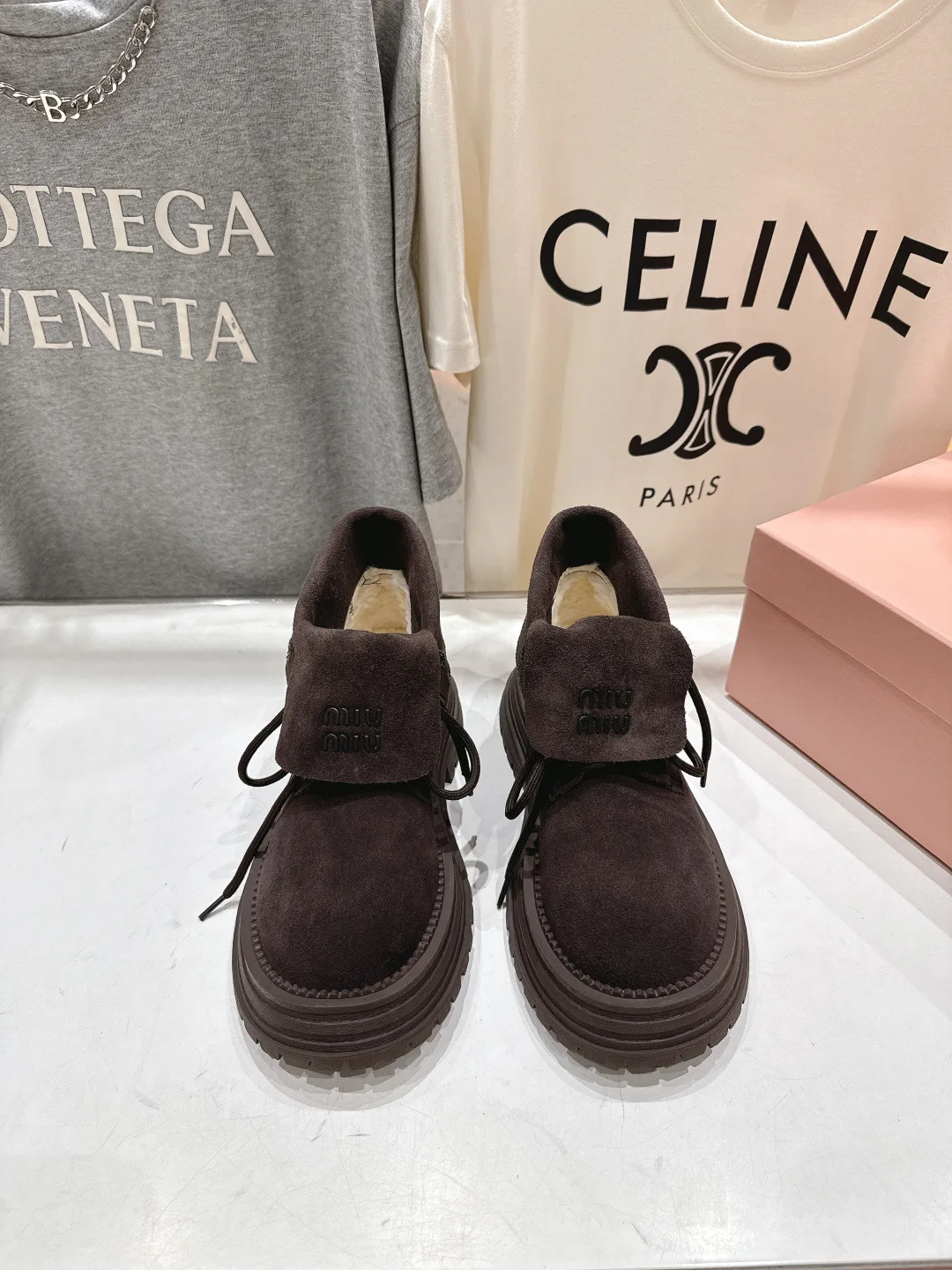 Ботинки Женские Miu Miu 809848