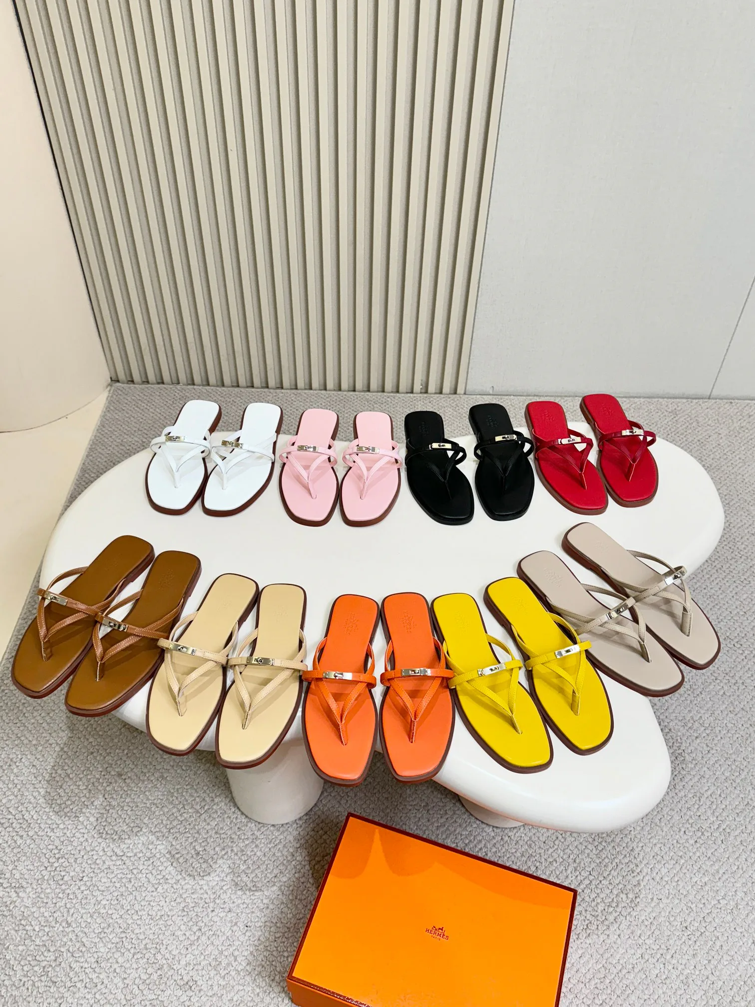 Шлепанцы Женские Hermes 1855977