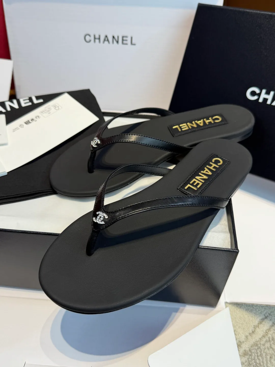 Шлепанцы Женские Chanel 12789340