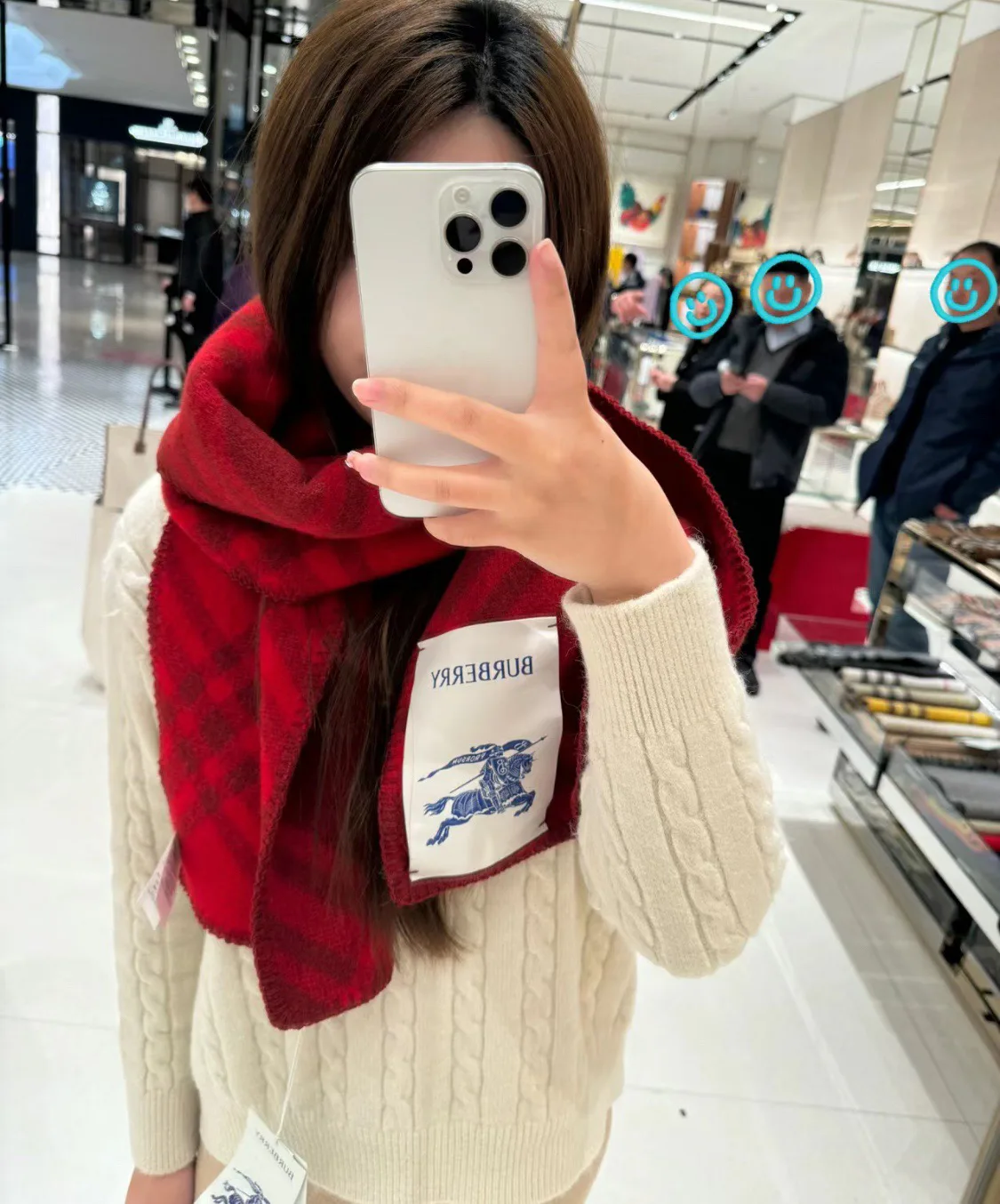 Шарфы Burberry 257008