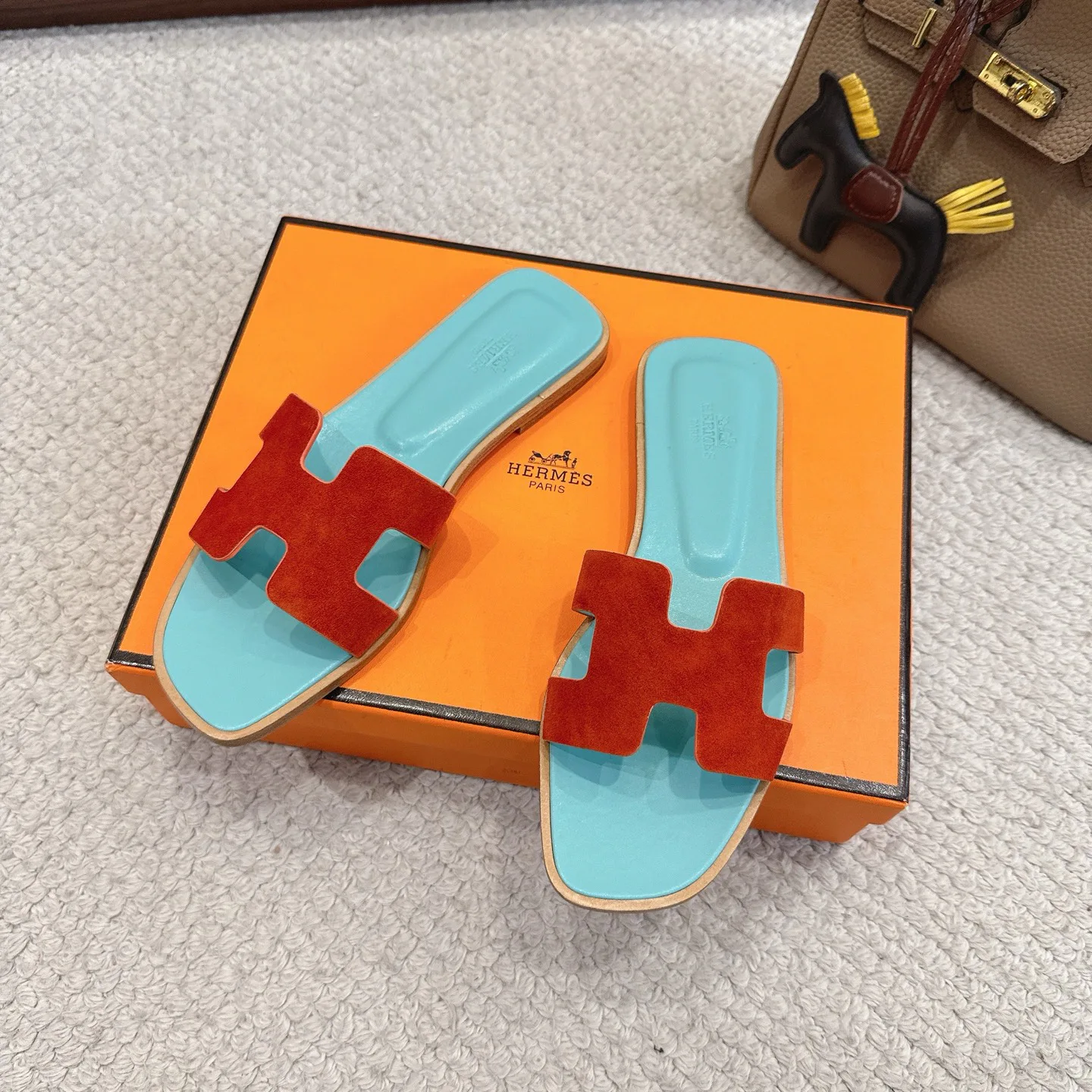 Шлепанцы Женские Hermes 11245976