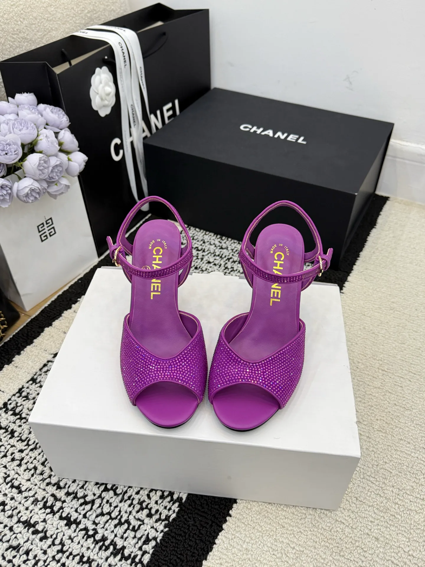 Босоножки Женские Chanel 1224397