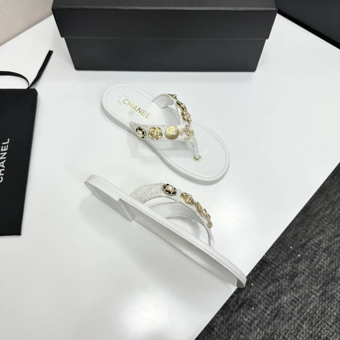 Шлепанцы Женские Chanel 1518397