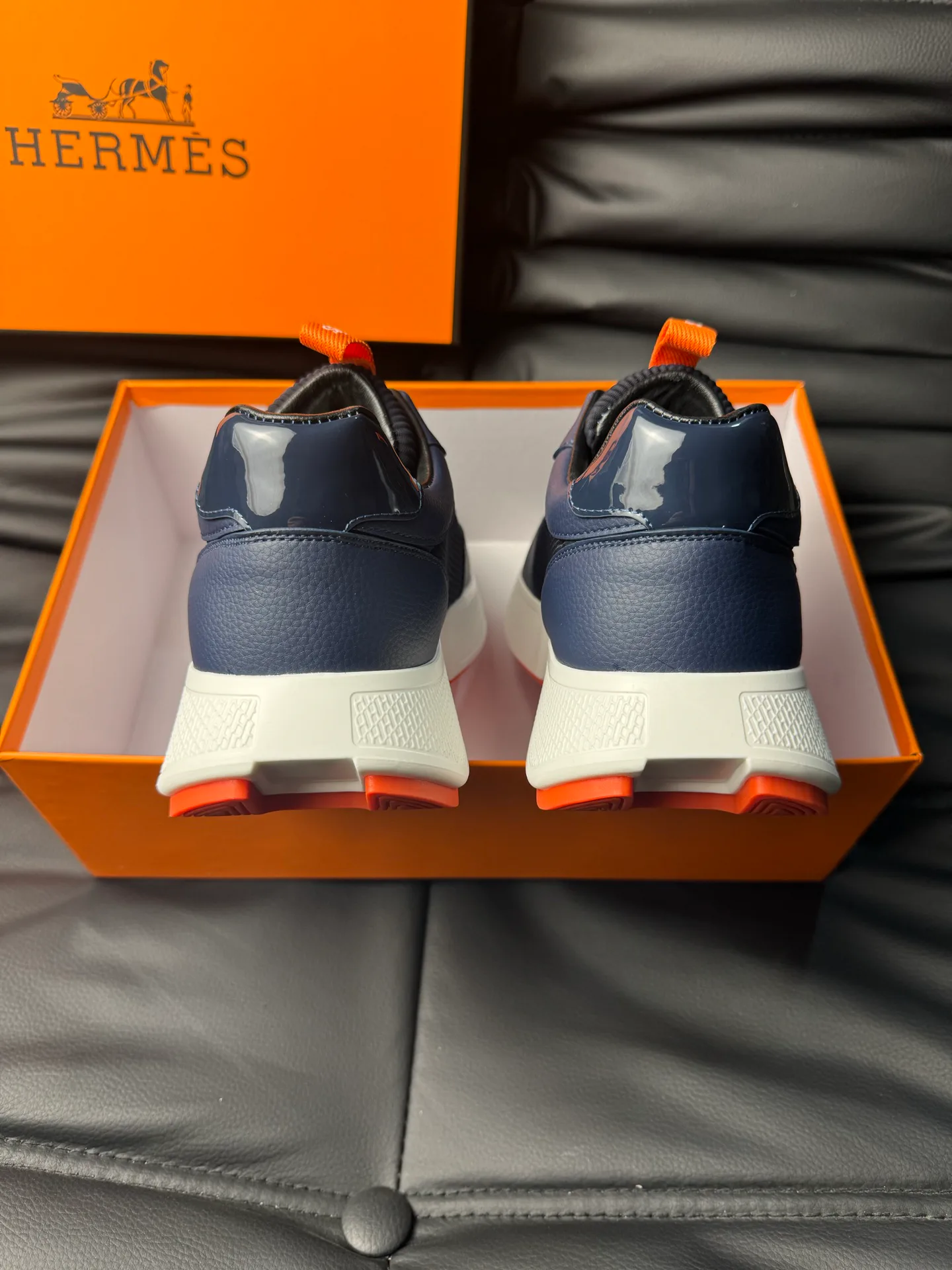 Кроссовки Мужские Hermes 494073