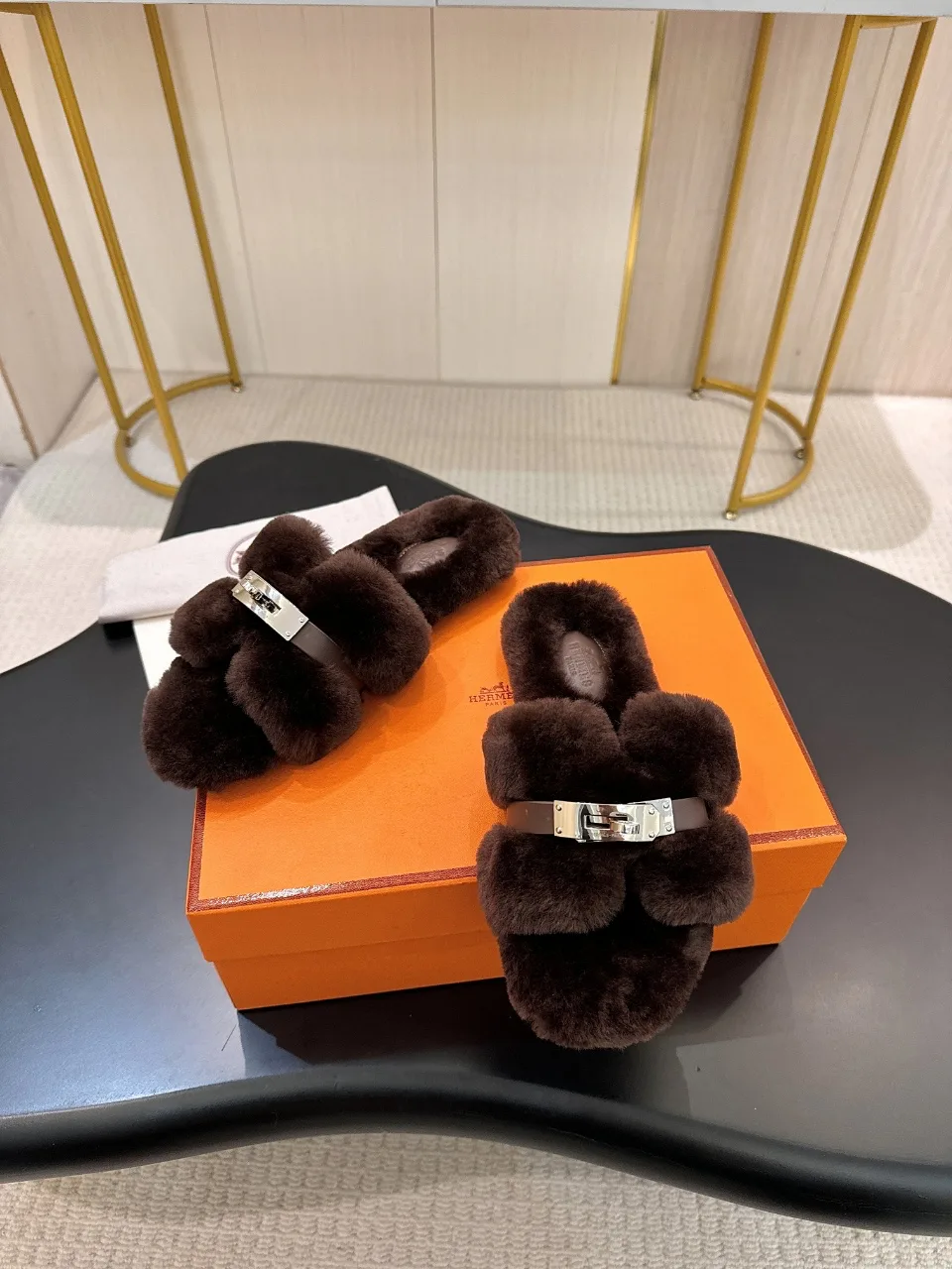 Тапочки Женские Hermes 97510
