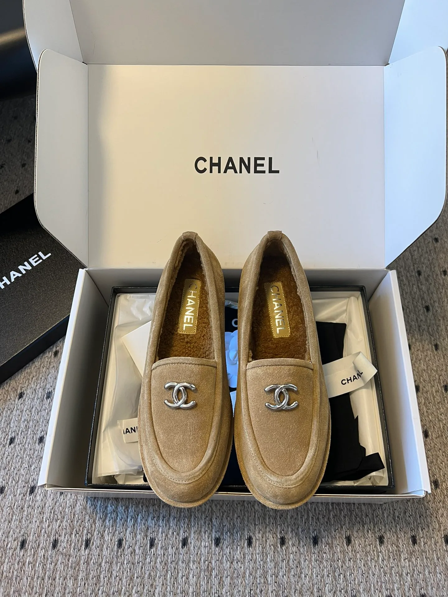 Лоферы И Мокасины Женские Chanel 18294577
