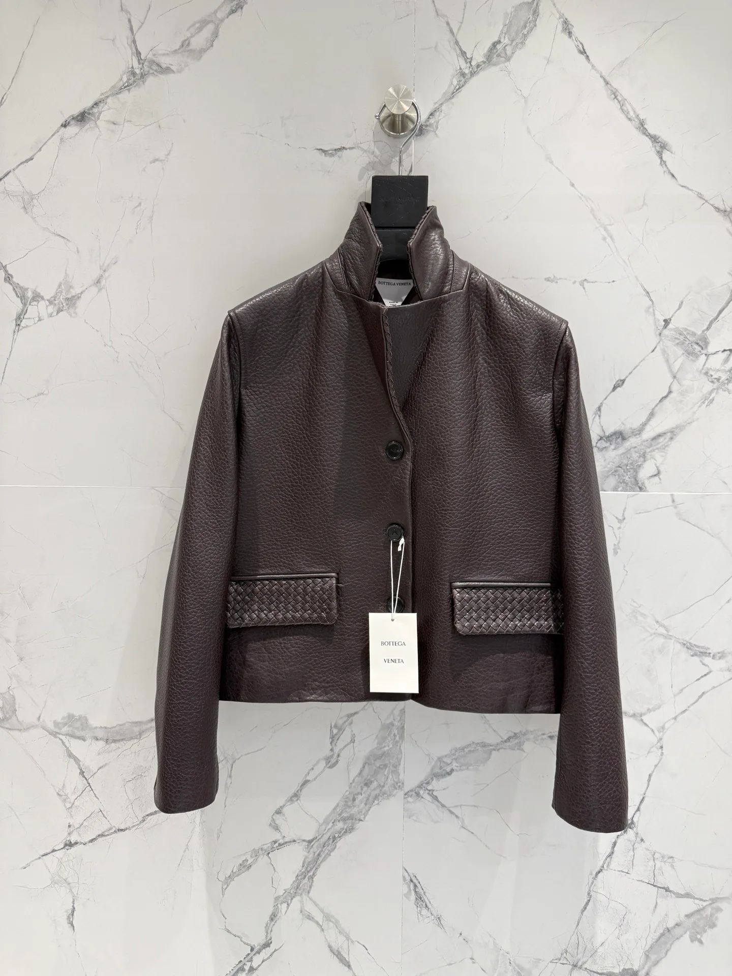 Кожаные Куртки И Дублёнки Женские Bottega Veneta 11428961