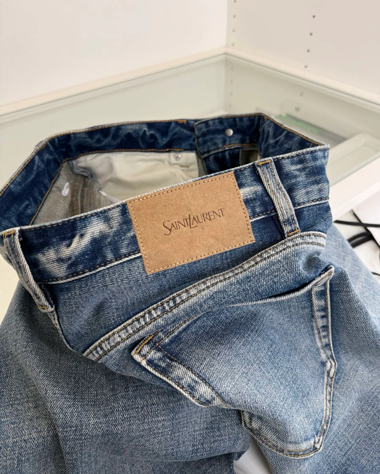Джинсы Мужские Saint Laurent 18084484