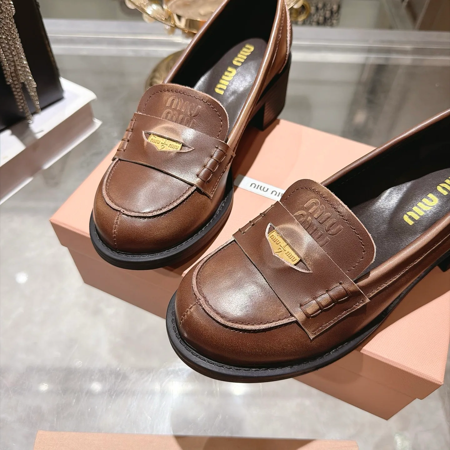 Лоферы И Мокасины Женские Miu Miu 19685815