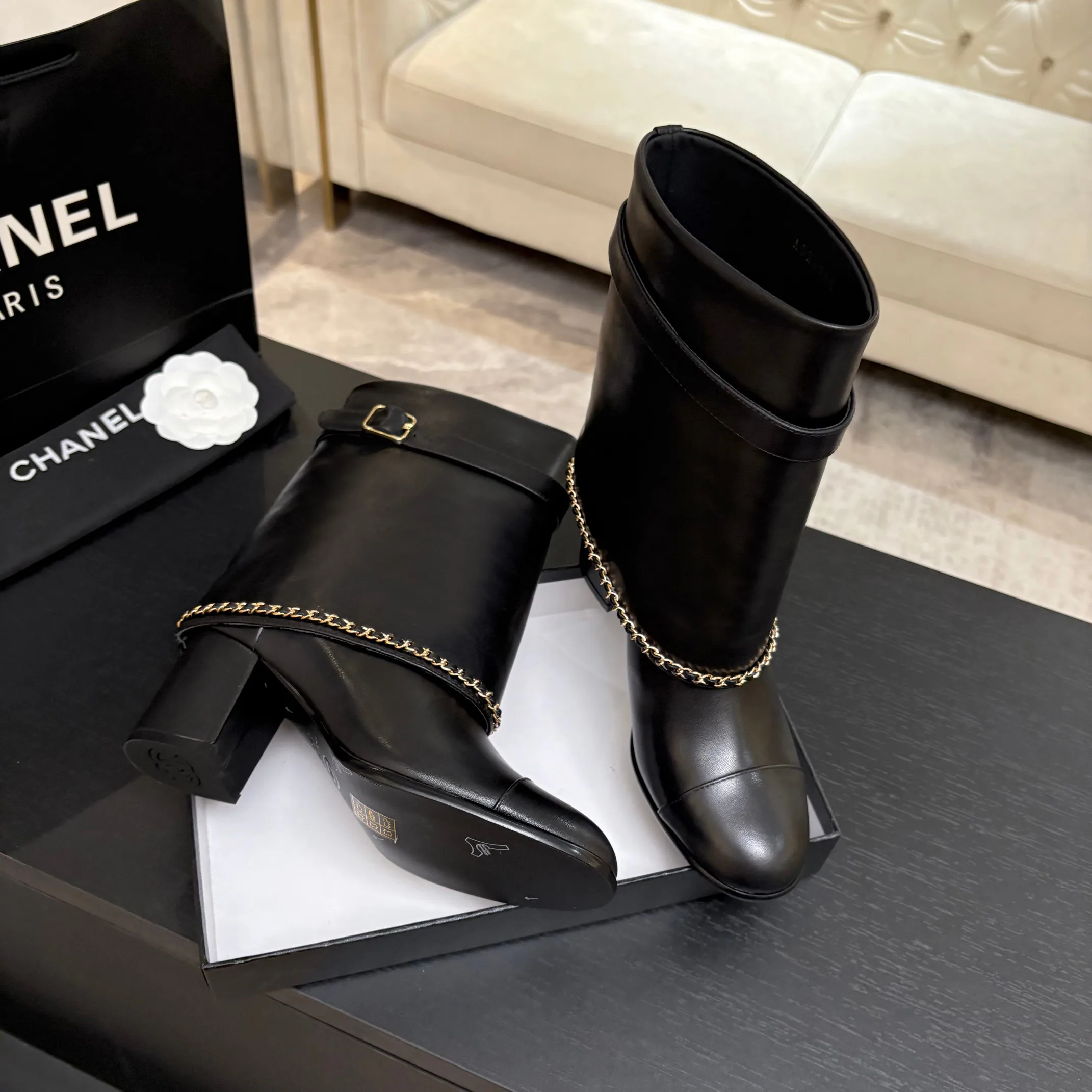 Сапоги Женские Chanel 17785953