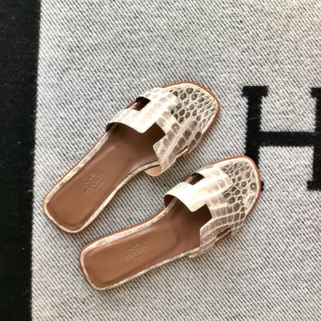 Шлепанцы Женские Hermes 3967478