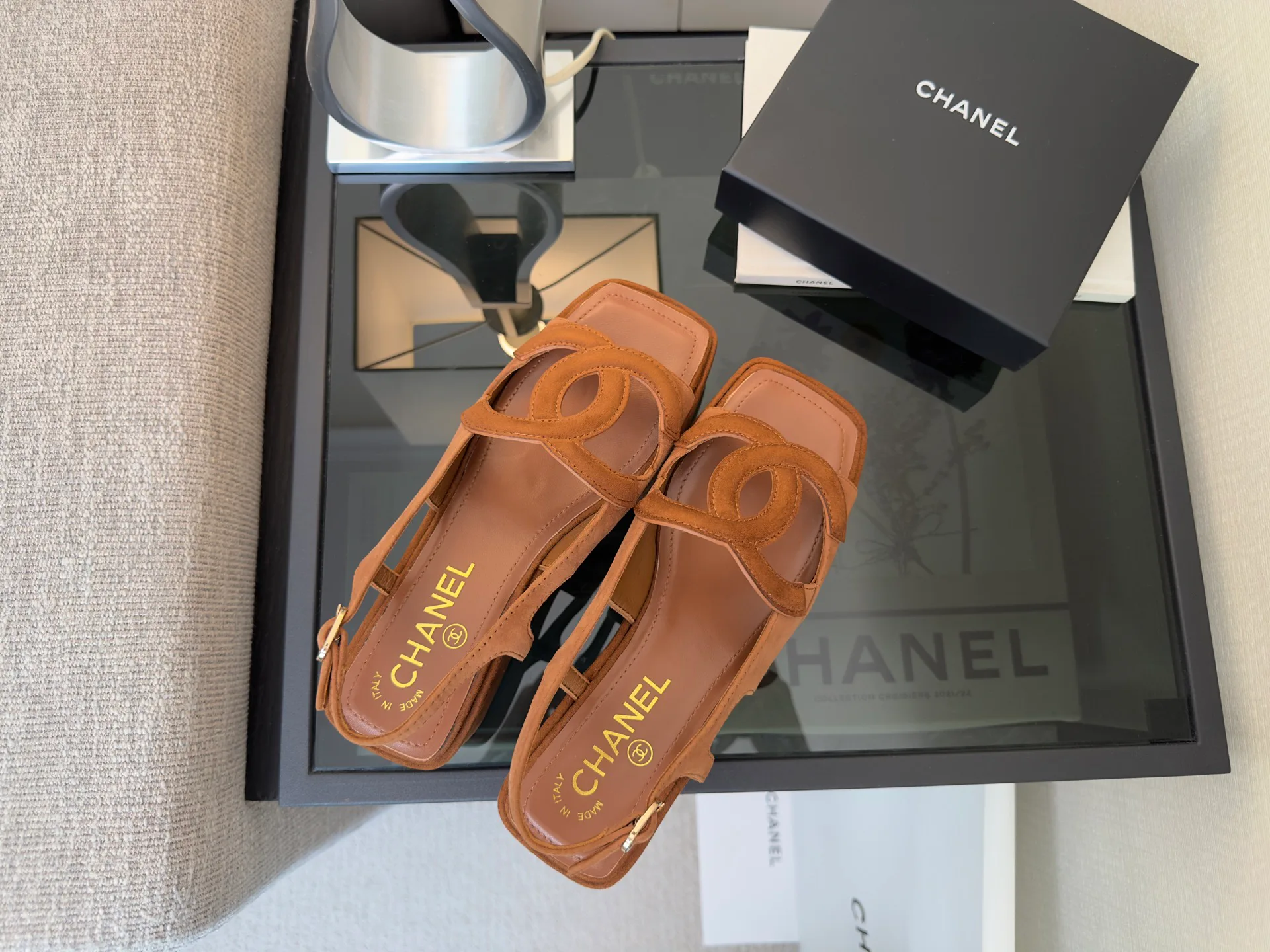 Босоножки Женские Chanel 18228935