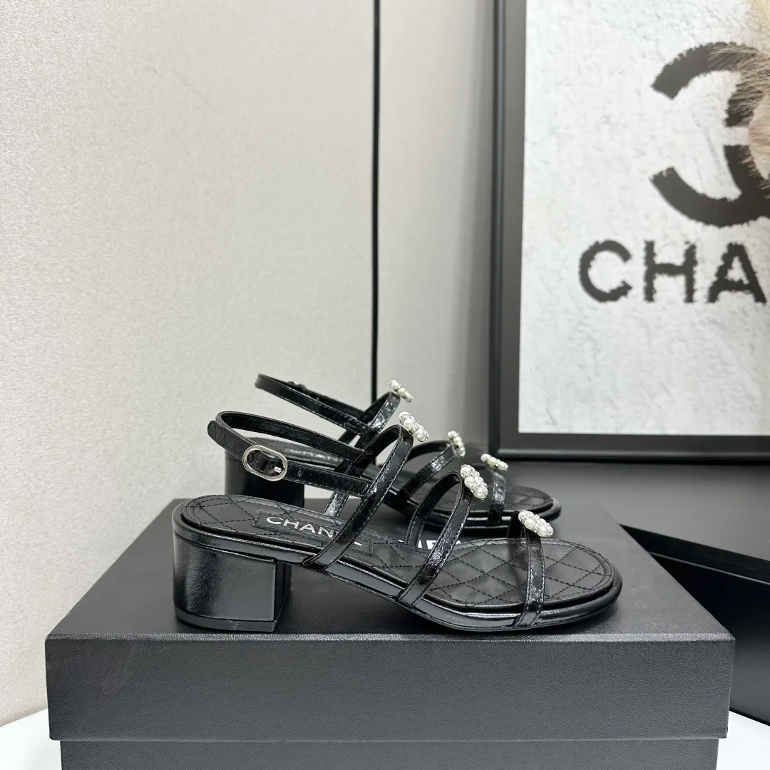 Босоножки Женские Chanel 9651883