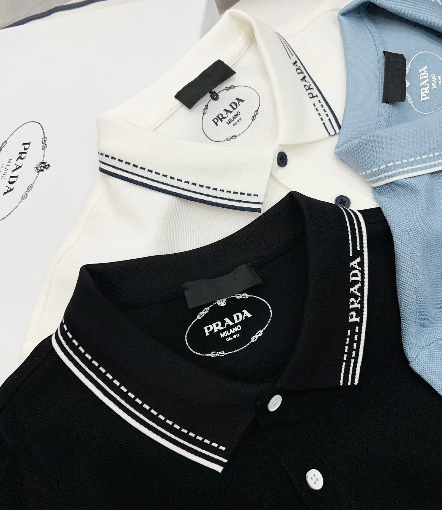 Рубашки Мужские Prada 12729644