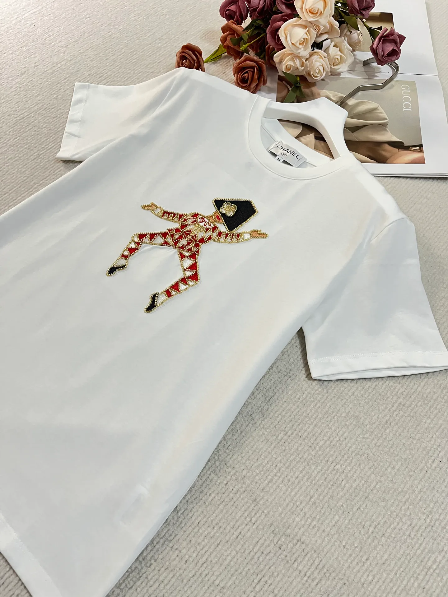 Футболки Женские Chanel 10496897