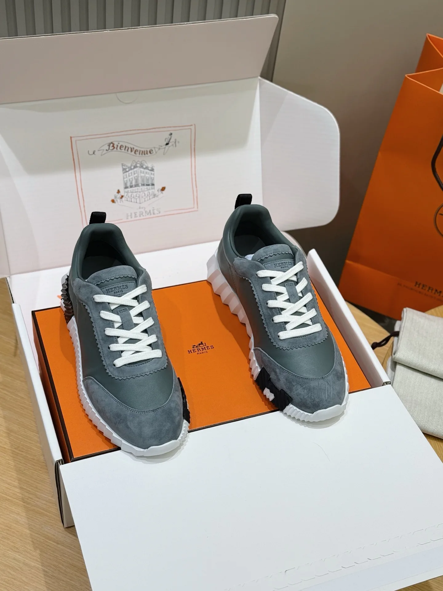 Кроссовки Мужские Hermes 13132128