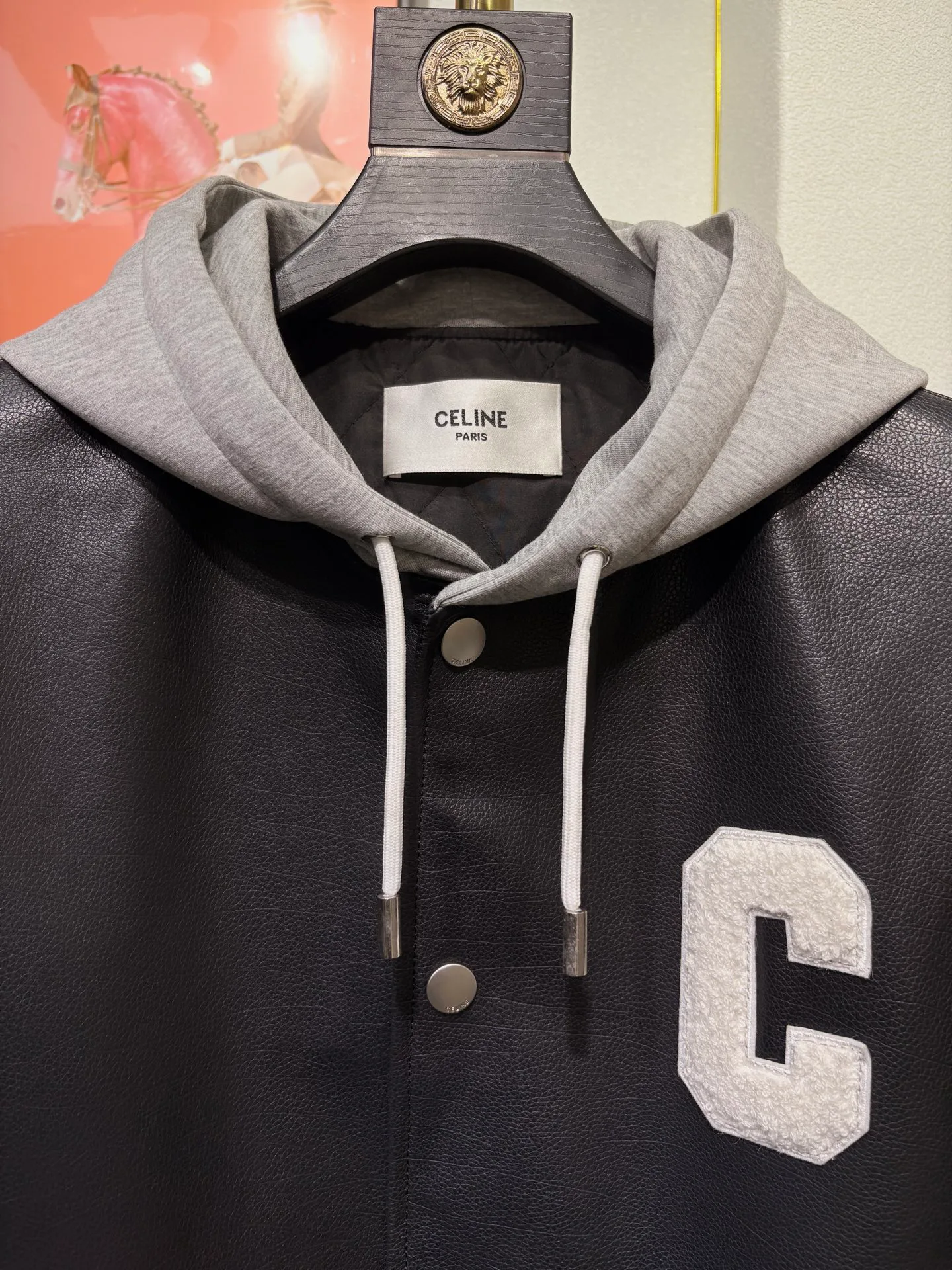 Кожаные Куртки И Дублёнки Мужские Celine 1309613