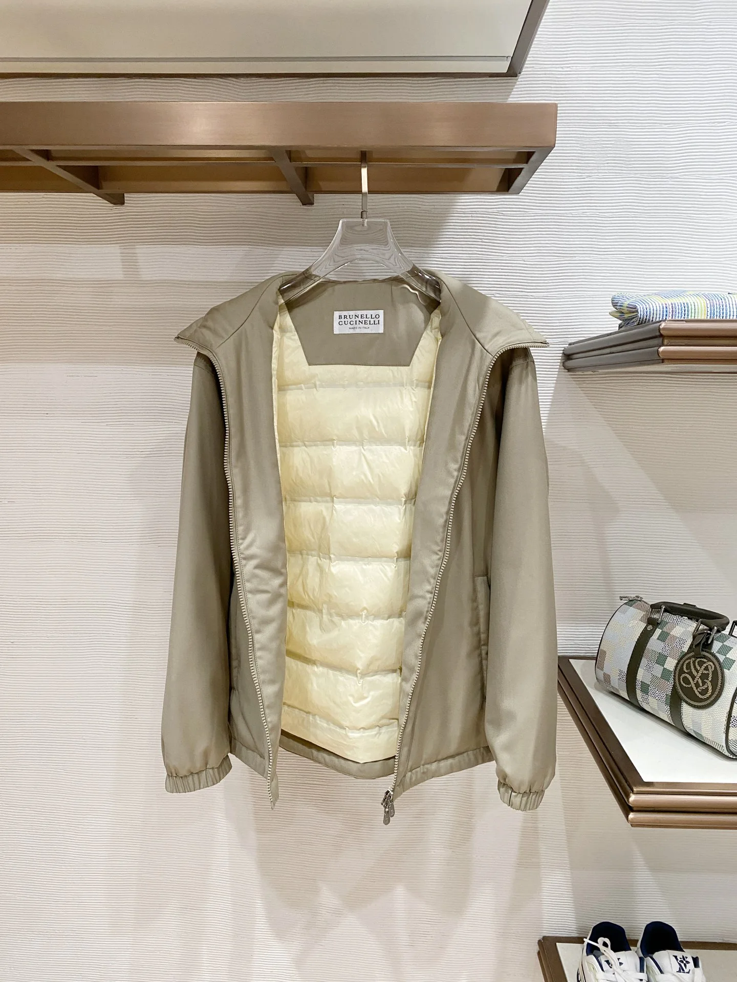 Куртки И Пуховики Мужские Brunello Cucinelli 1843782