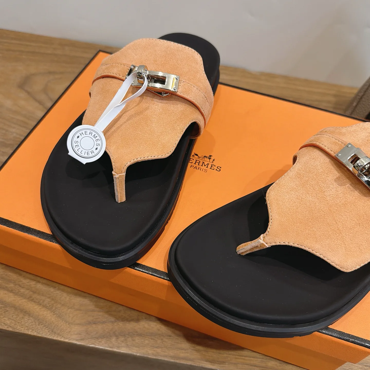Шлепанцы Женские Hermes 17014854