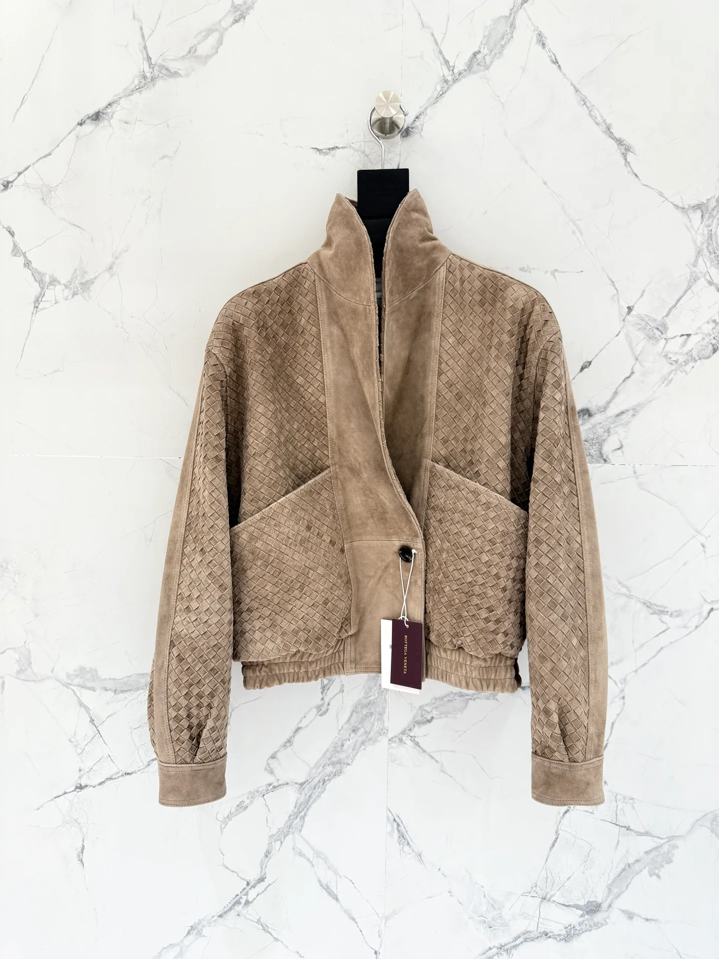 Кожаные Куртки И Дублёнки Женские Bottega Veneta 18699852