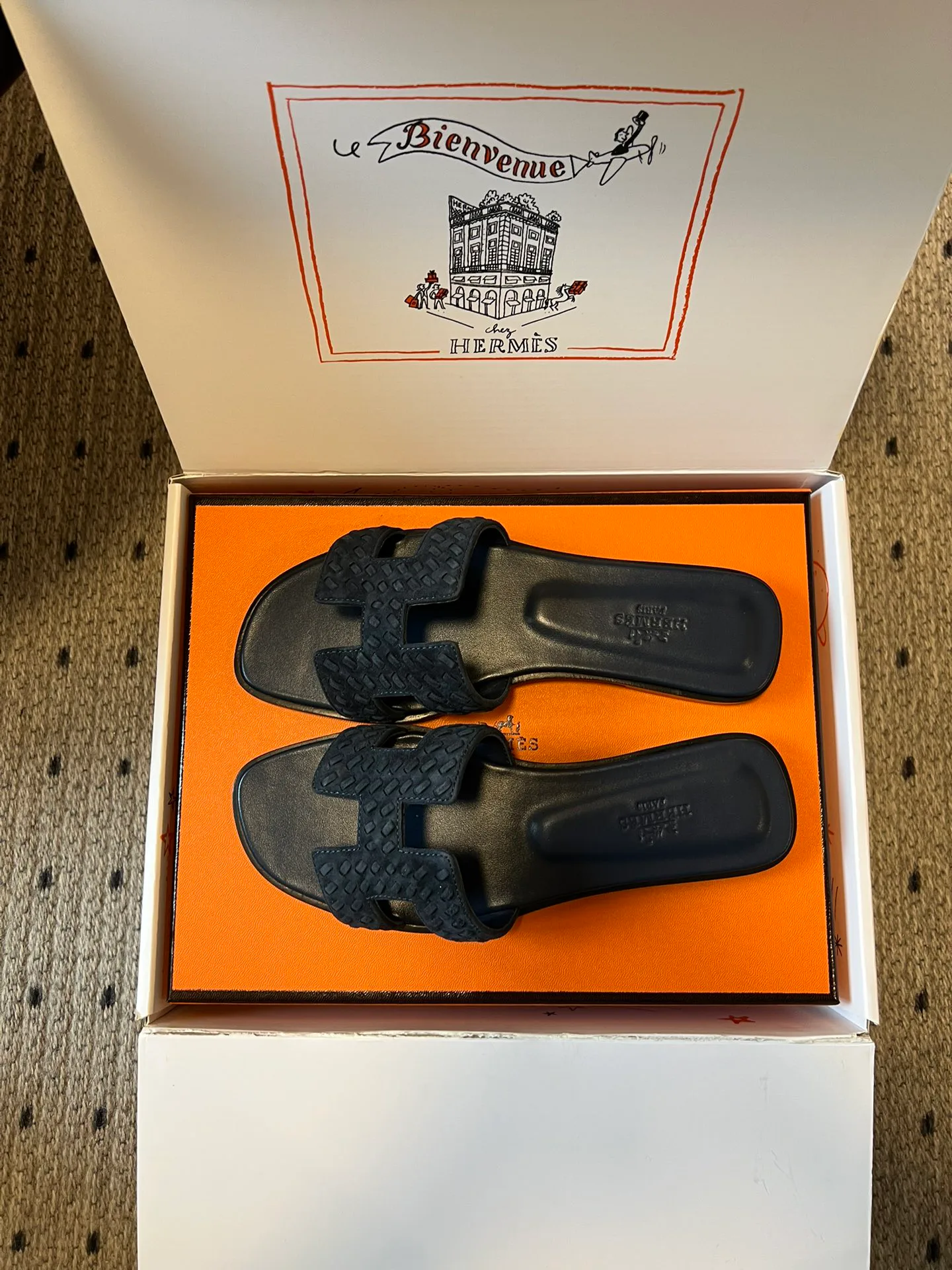 Шлепанцы Женские Hermes 11129418