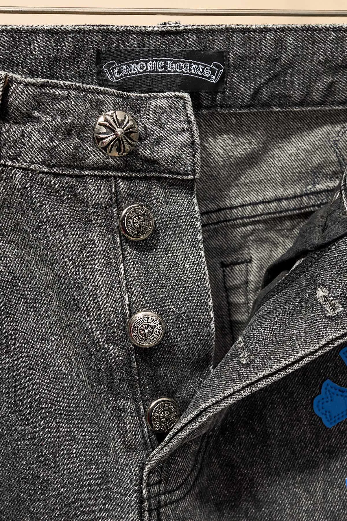 Джинсы Женские Chrome Hearts 3240