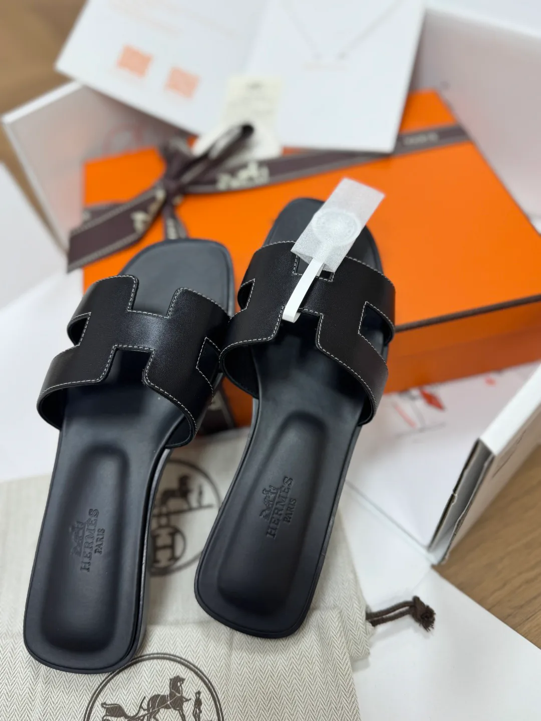 Шлепанцы Женские Hermes 1727211