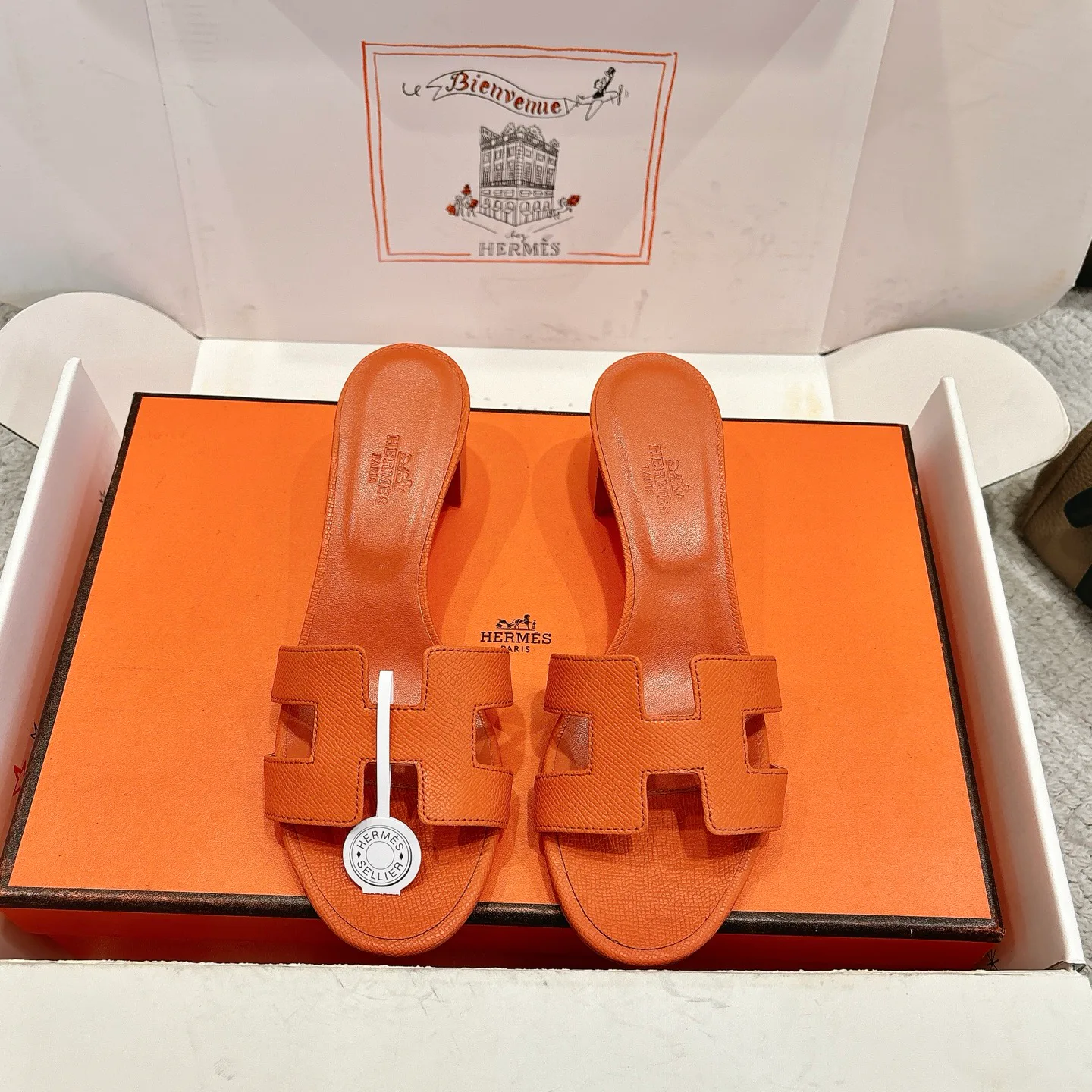 Шлепанцы Женские Hermes 11246067