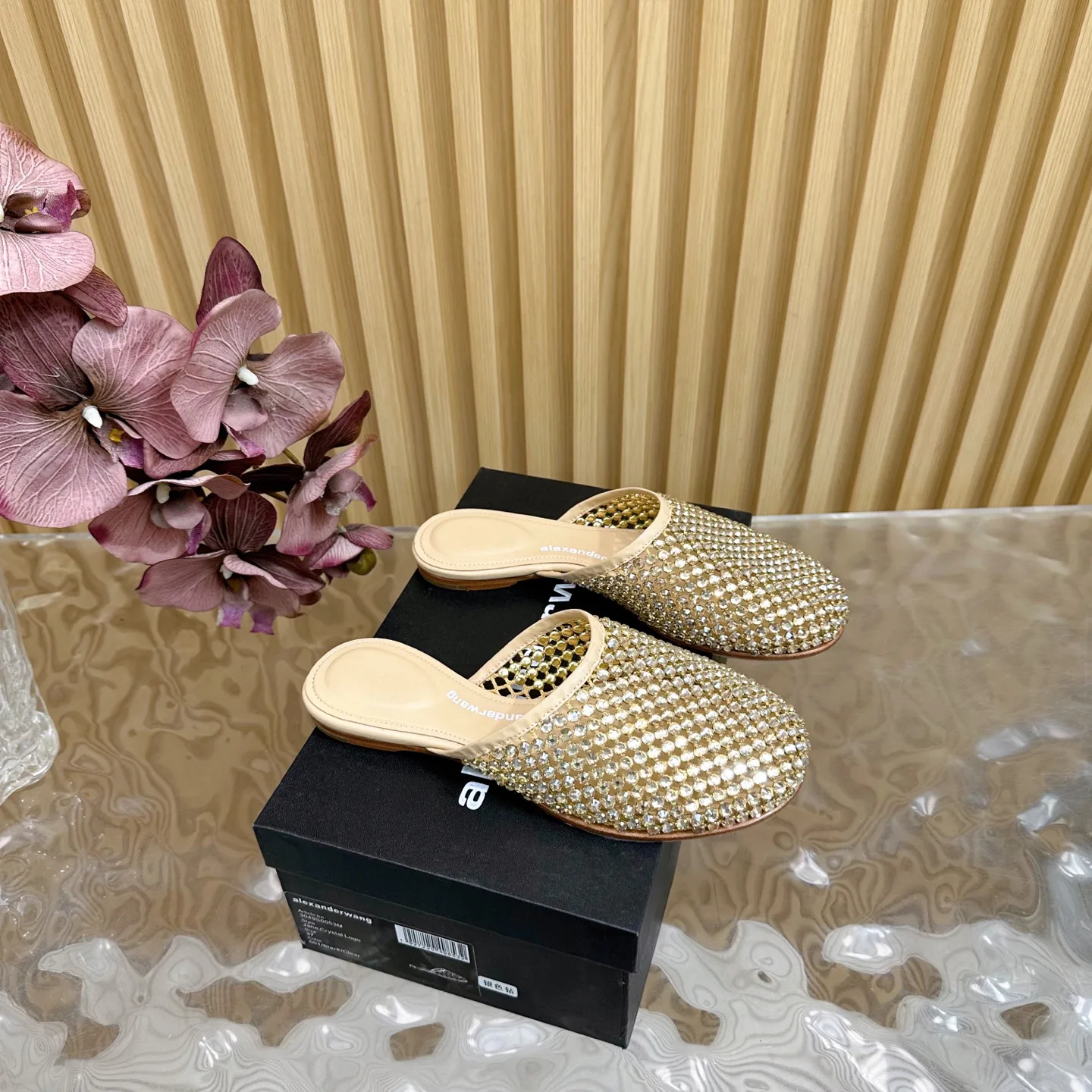 Шлепанцы Женские Alexander Wang 31103