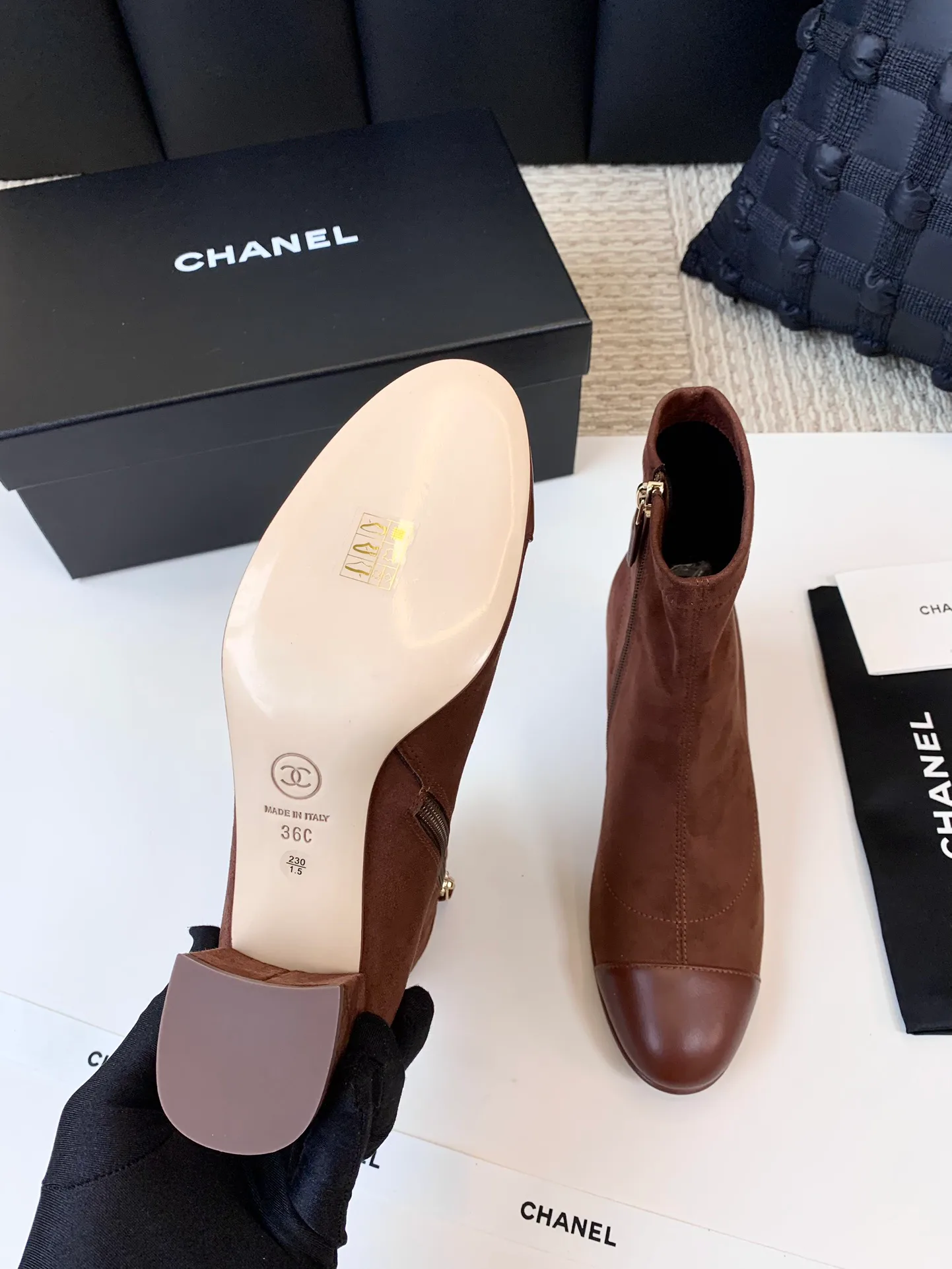 Ботильоны Женские Chanel 18571621