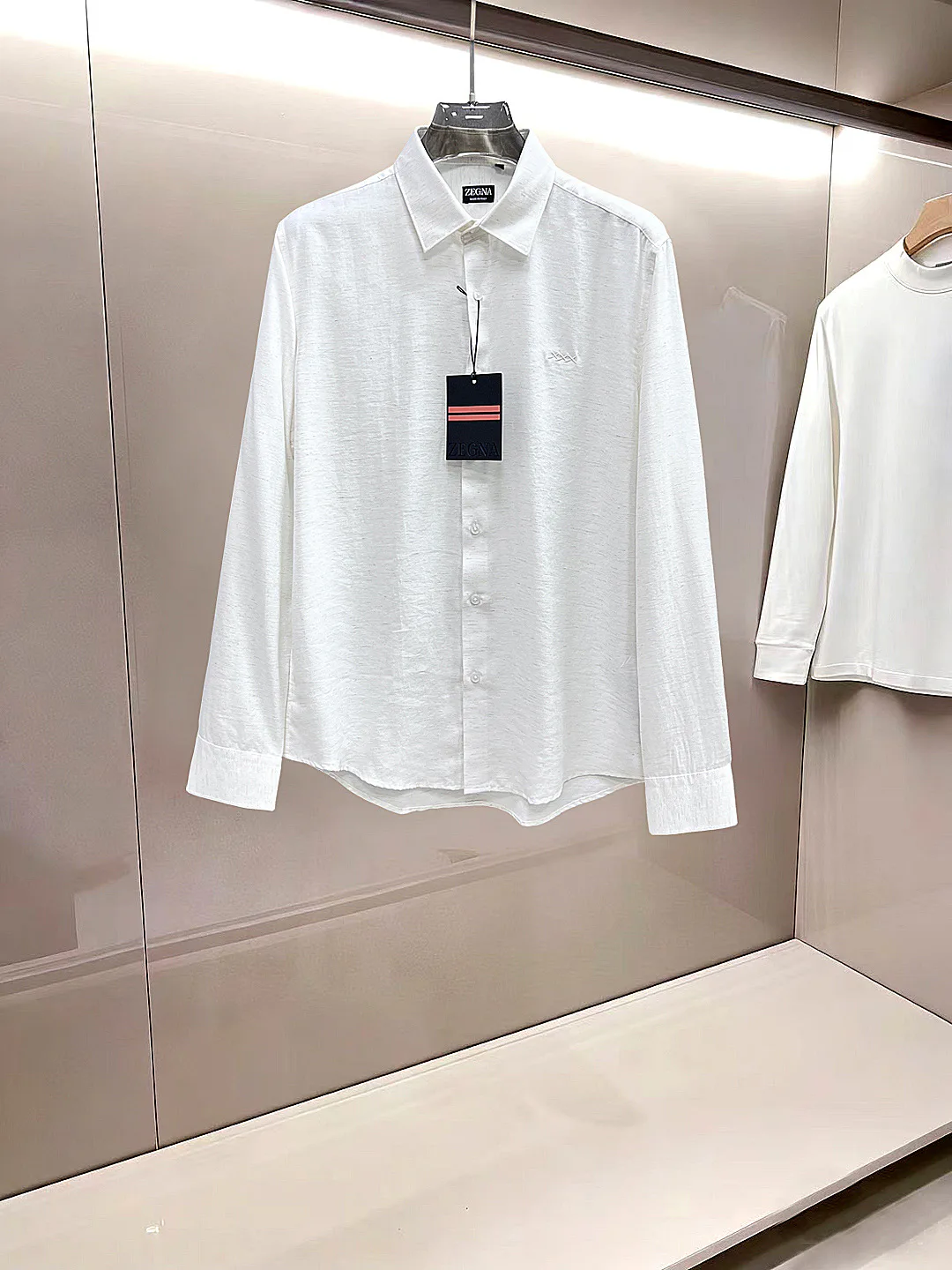 Рубашки Мужские Zegna 18834219
