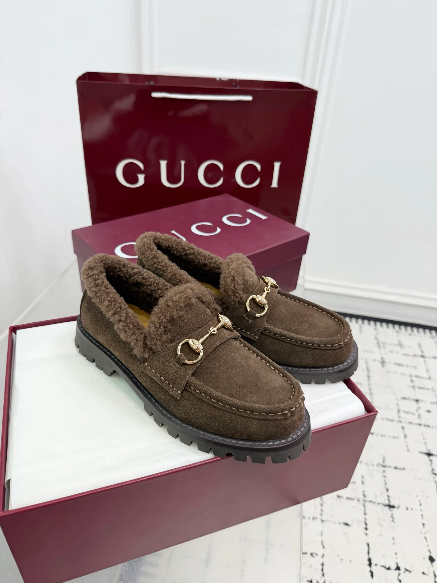 Лоферы И Мокасины Женские Gucci 18393490