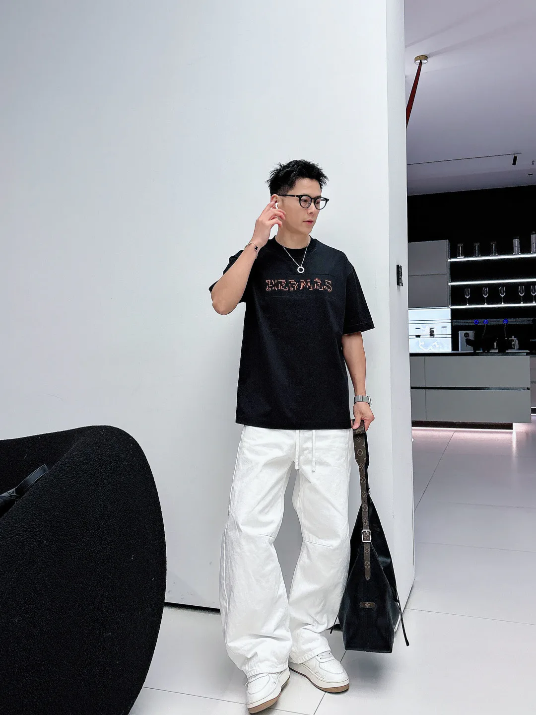 Футболки Мужские Hermes 9465268